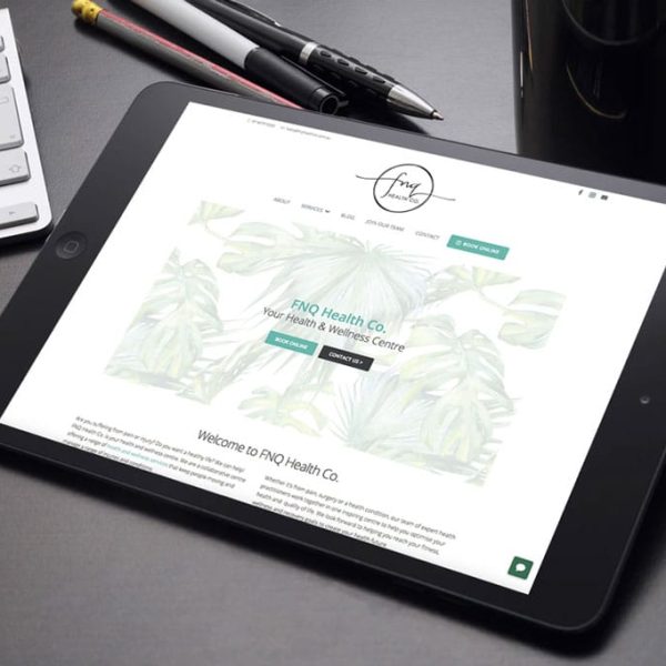 FNQ Health Co's website redesign and build by Newcastle Creative Co